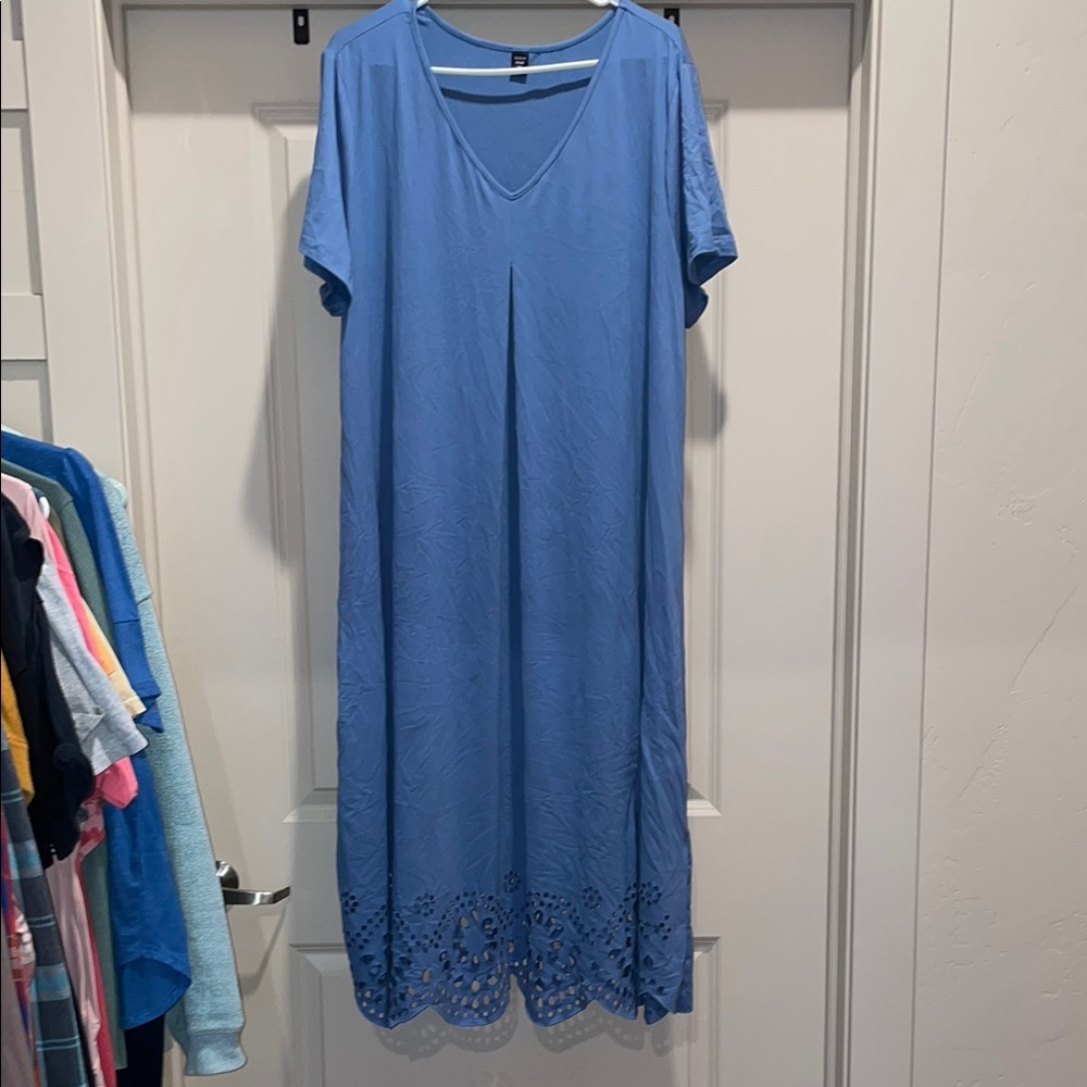 SHEIN Curve Blue dress